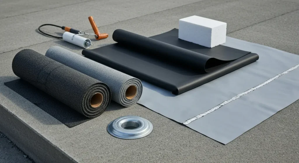 Hydroizolacja dachu płaskiego: papa, EPDM czy membrana PVC