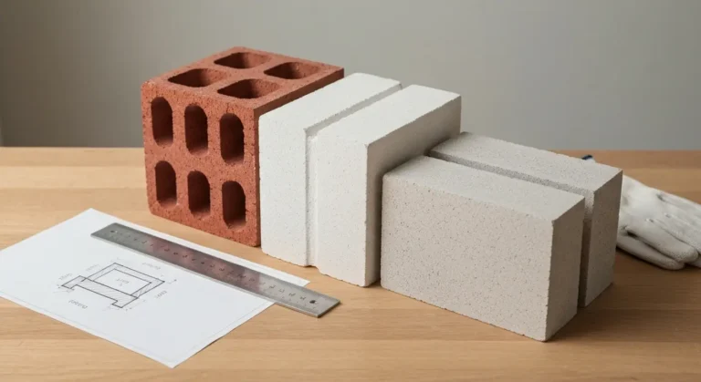 Porównanie pustaka ceramicznego, betonu komórkowego i silikatu do ścian nośnych